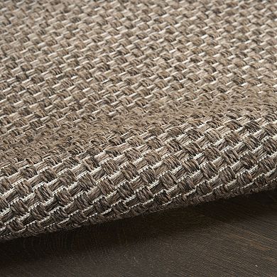 Nourison Tulum Basketweave Indoor / Outdoor Area Rug