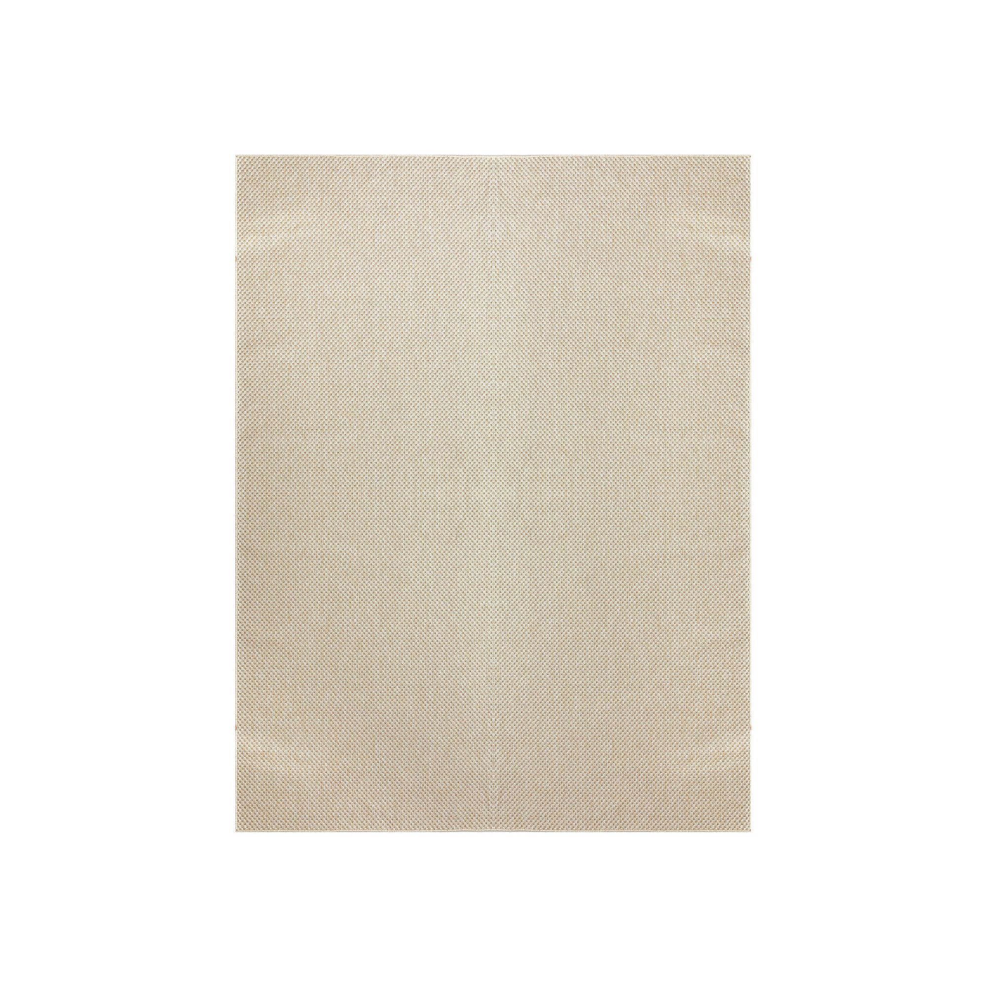 Nourison Tulum Basketweave Indoor / Outdoor Area Rug, Ivory