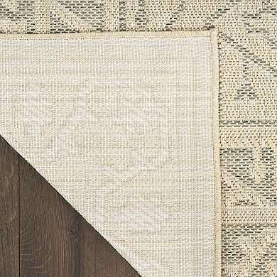 Nourison Tulum Medallion Indoor / Outdoor Area Rug