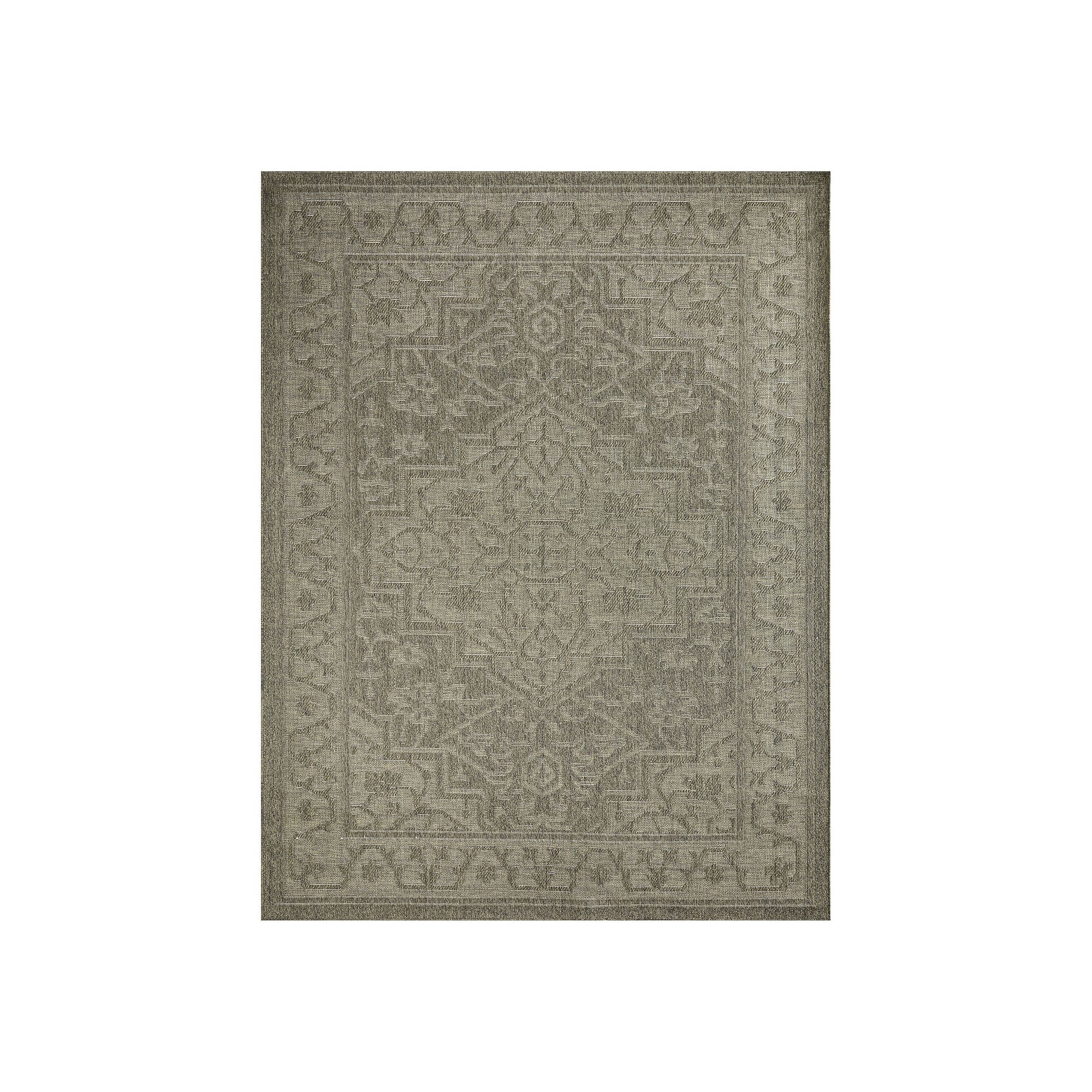Nourison Tulum Medallion Indoor / Outdoor Area Rug, Green