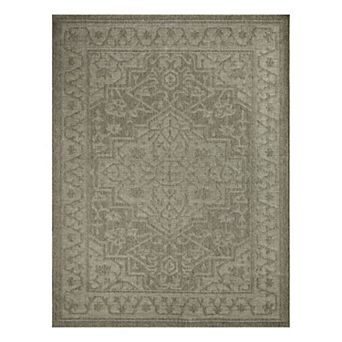 Nourison Tulum Medallion Indoor / Outdoor Area Rug