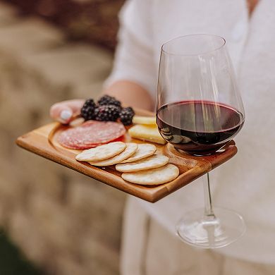 Toscana Rectangle Wine Appetizer Plate Set of 4