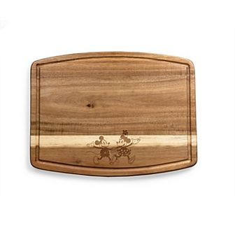 Disney's Mickey & Minnie Mouse Acacia Cutting Board by Toscana
