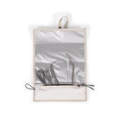 Star Wars Mandalorian Grogu Tarana Lunch Bag Cooler with Utensils by Oniva