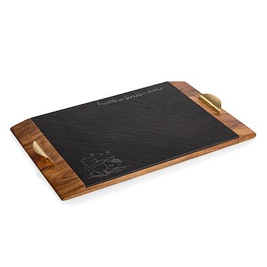 Disney's Winnie The Pooh Covina Acacia & Slate Serving Tray by Toscana