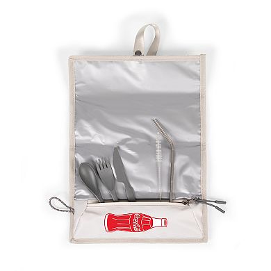Coca-Cola Tarana Lunch Bag Cooler with Utensils by Oniva