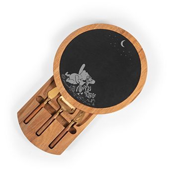 Disney's Winnie The Pooh Insignia Acacia & Slate Serving Board with Cheese Tools by Toscana