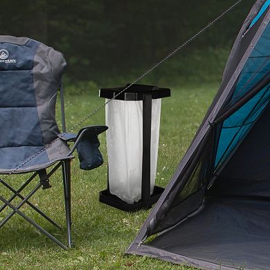 Wakeman Portable Trash Bag Holder with Bags