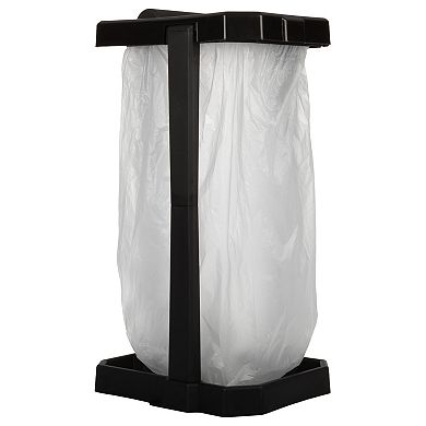 Wakeman Portable Trash Bag Holder with Bags