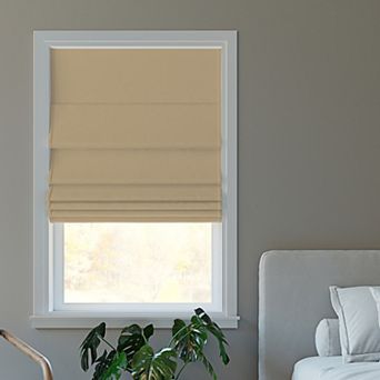 Sun Zero Morin Velvet Blackout Roman Shade