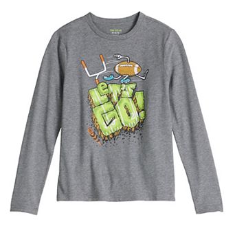 Boys 8-20 Tek Gear® Essential Graphic Long Sleeve in Regular & Husky