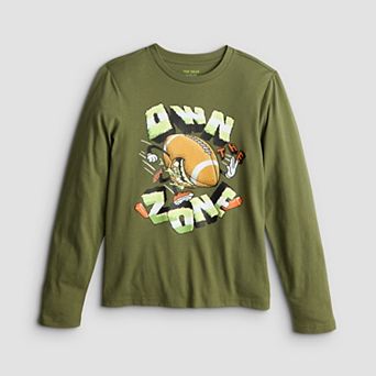 Boys 8-20 Tek Gear® Essential Graphic Long Sleeve in Regular & Husky