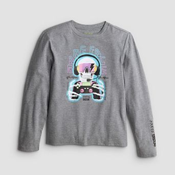 Boys 8-20 Tek Gear® Essential Graphic Long Sleeve in Regular & Husky