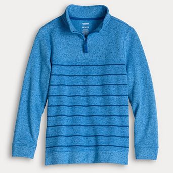 Boys 8-20 Sonoma Goods For Life® Quarter-Zip Fleece Sweater in Regular & Husky