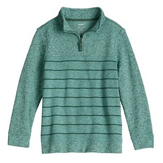 Boys 8-20 Sonoma Goods For Life® Quarter-Zip Fleece Sweater in Regular & Husky
