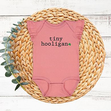 The Juniper Shop Tiny Hooligan Flutter Sleeve Bodysuit