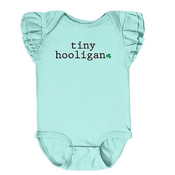 The Juniper Shop Tiny Hooligan Flutter Sleeve Bodysuit