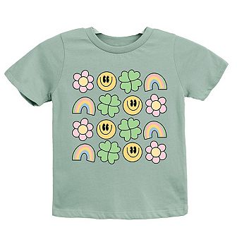 Simply Sage Market Patriotic Bows Stacked Coquette Short Sleeve Tee