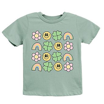 Simply Sage Market Patriotic Bows Stacked Coquette Short Sleeve Tee