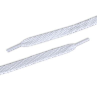 2 Pairs Double Layer Hollow Shoestrings Thick Flat Shoelaces for Unisex 55.12"