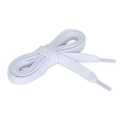 2 Pairs Double Layer Hollow Shoestrings Thick Flat Shoelaces for Unisex 55.12"