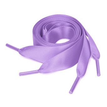 2 Pairs Flat Ribbon Shoelaces Sneakers Shoestrings for Women DIY Decor 39.37"