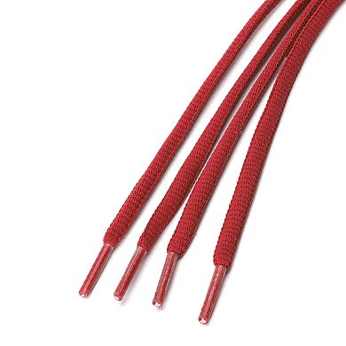 2 Pairs Athletic Unisex Oval Bootlaces Half Round Shoelaces for Sneakers 130cm/51.18"