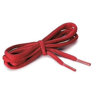 2 Pairs Athletic Unisex Oval Bootlaces Half Round Shoelaces for Sneakers 130cm/51.18"