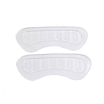 1 Pair Transparent Silicone Anti Slip Shoe Insole Inserts Pad Foot Heel Cushion