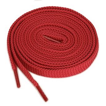 2 Pairs Double Layer Hollow Shoestrings Thick Flat Shoelaces for Unisex 120cm/47.24"