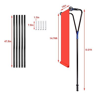21 Ft Snow Roof Rake