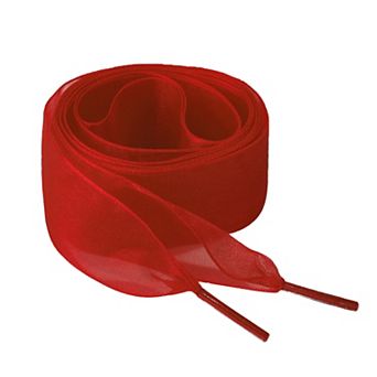 2 Pairs Flat Snow Yarn Shoelaces 2.5cm Wide Transparent Shoe Laces for Sneakers 100cm/39.37"