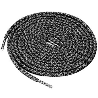 2 Pairs Athletic Unisex Elastic Reflective Round Shoelaces for Sneakers 47.24"