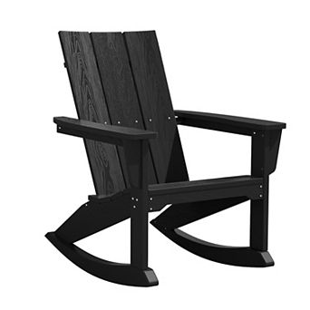Modern Rocking Plastic Outdoor Chair