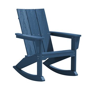 Modern Rocking Plastic Outdoor Chair