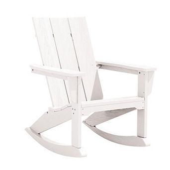 Modern Rocking Plastic Outdoor Chair
