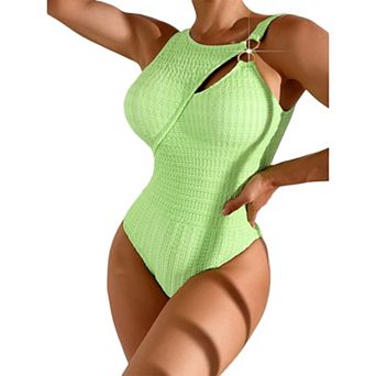 Swimwear Women Charming Hollow Push UP One Piece Swimsuit Monokini Summer Beach Bathing Suit