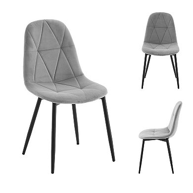 SERWALL Modern Dining Chairs (Set of 4)
