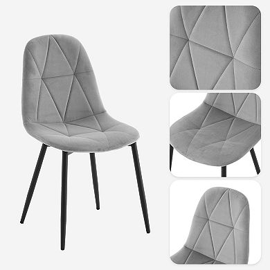 SERWALL Modern Dining Chairs (Set of 4)