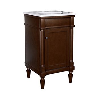 19-Inch Bathroom Vanity Cabinet with Space-Saving Design