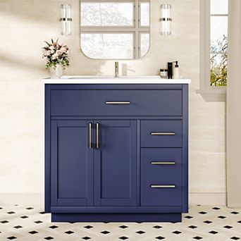 36-inch Bathroom Vanity Cabinet Modern Design with Ample Storage