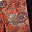 Orange Vintage Floral