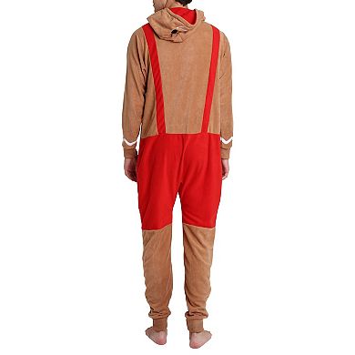 Men's Novelty Fleece Onesie