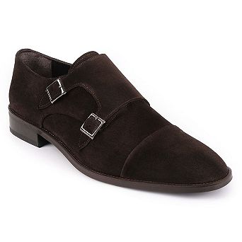 Mico Cap Toe Suede Double Monk