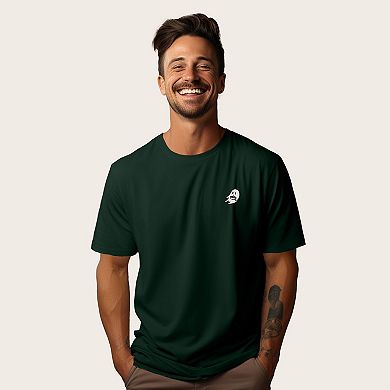 Dalix Coffee Ghost Relaxed T Shirt Mens