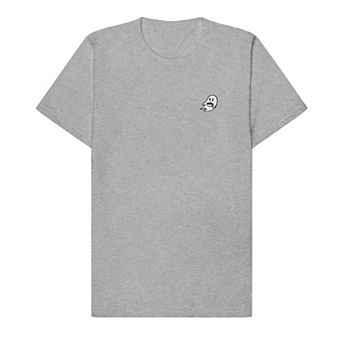 Dalix Coffee Ghost Relaxed T Shirt Mens