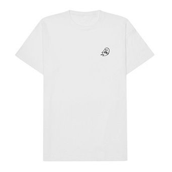 Dalix Coffee Ghost Relaxed T Shirt Mens