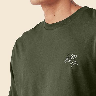 Dalix UFO Long Sleeve Tee Shirt Mens