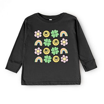 Simply Sage Market Patriotic Bows Stacked Coquette Short Sleeve Tee