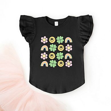 Simply Sage Market Patriotic Bows Stacked Coquette Garment Dyed Tee